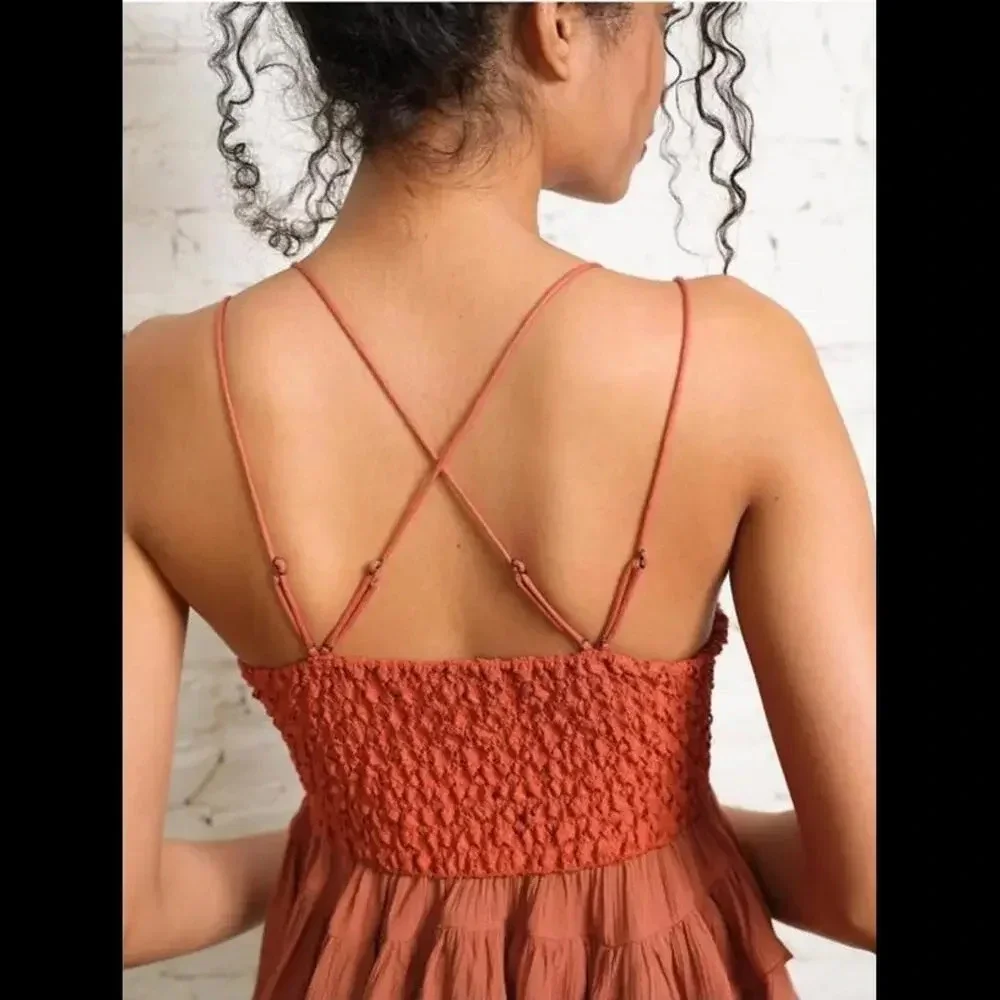 NWT Free People Adella Winding Road Cami Tank Top Size XS